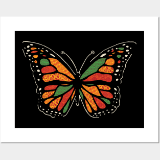 Butterfly Impressions Posters and Art